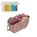 ZAXOP Weekly Pill Box, 7 Day Travel Pill Organizer,Morning Afternoon Evening 3 Times A Day,Large Capacity Pill Case, BPA Free
