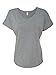 Next Level Ladies' Triblend Dolman L PREMIUM HEATHER