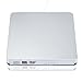 Ploveyy Latest USB 2.0 Alloy Ultra Slim Portable DVD Rewriter Burner,External DVD Drive Optical Drive CD+/-RW DVD +/-RW Superdrive for Apple Mac MacBook Pro and Laptop (Silver)