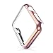 Apple Watch Case, HuanlongTM Apple Watch PC Plated Cover Case Slim Premium Super / Exact Fit / Plastic Cover Snap On Hard Protective Case for Apple Watch (PC Case rosegold 42mm)