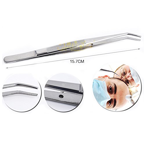 3 Hygiene+Pinkiou+Stainless+Dentist+Tweezers
