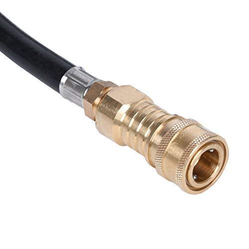 GasSaf 12ft Propane Hose with Regulator 3/8 Quick Connect Disconnect Replacement for Mr. Heater