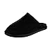 CLPP'LI Mens Slip on Slippers - Black - 10
