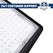 Hyperikon LED Parking Lot Lights, 150W (550 Watt HID HPS), Shoebox Street Pole Light, 5700K, Waterproof, Photocell