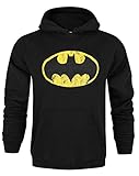 Official Batman Distressed Logo Men's Hoodie (M)