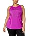 Nike Dry Women's Plus Size Racerback Training Top (Vivid Purple, 1X)