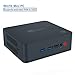 Beelink U55 Windows 10 Mini PC,Intel Core I3 5005U Processor Business Desktop Computer with Intel HD Graphics 5500/8GB RAM+256GB SSD/Dual HDMI/Dual WiFi/BT4.0/Fan (Supports Extended RAM & SSD)