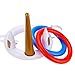 GROBRO7 18Pcs Unicorn Ring Toss Pool Game for Party Inflatable Floating Party Favor Unicorn Party Supplies Decoration for Kids Funny Family Indoor Outdoor Game Set