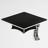 Mini Grad Cap Cutouts (black)    (10/Pkg)