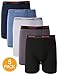 Men Boxer Briefs Soft Cotton Underwear Elastic Stretch Waistband M