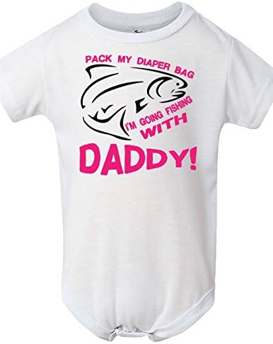 BLAKENREAG Pack My Diaper Bag Girl Funny Baby Bodysuit Boutique Baby Boy Clothes (12 Month)
