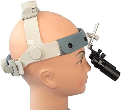 Dental Surgical Loupes Medical Binocular Glasses 8.0x 360 - 460mm Magnification with Headband