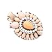 2 Retro Boho Bohemian Tribal Gem Stone Studded Gold Hair Clip Bobby Pin Accessories Set