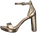 NINE WEST FOOTWEAR Women's Dempsey Metallic Heeled Sandal