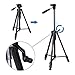 Tripod for Camera - Camopro 62 Inches Lightweight Aluminum Alloy Portable Travel Tripod with Carry Bag for SLR DSLR Camcorder Camera Video DV Lenses Camcorders GoPro Devices Microphones - Tripod