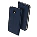 Samsung Galaxy J3 2018 Case,Galaxy J3 Star / J3 Eclipse 2 / J3 Orbit / J3 Achieve / J3 Express Prime 3 / J3 Prime 2 / Amp Prime 3 / J3 Emerge 2018 Case,DUX DUCIS PU Leather Flip Folio Case (Deep Blue)