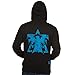 StarCraft II: Heart of the Swarm Men's Terran Vintage Logo Zip-Up Hoodie (Black, Small)