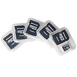 Polaroid 8 GB MicroSDHC UHS-I Class 10 Memory Flash Card with Adapter - 5 Pack