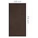 10 Pieces Leather Patches Leather Repair Kit for Couch Furniture Sofas Car Seats Handbags Jackets (Coffee)