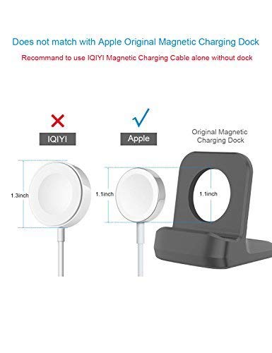 IQIYI [ Apple MFi Certified ] Apple Watch Charger,Magnetic Charging Cable for Apple Watch 38mm & 42mm - 0.3 Meter / 1.0ft