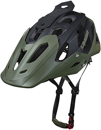 Limar 949 DR Fahrradhelm // schwarz olivgrün matt, Ausführung:schwarz olivgrün matt