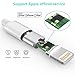 2Pack Apple Original Charger [Apple MFi Certified] Lightning to USB Cable Compatible iPhone Xs Max/Xr/Xs/X/8/7/6s/6plus/5s,iPad Pro/Air/Mini,iPod Touch(White 1M/3.3FT) Original Certified