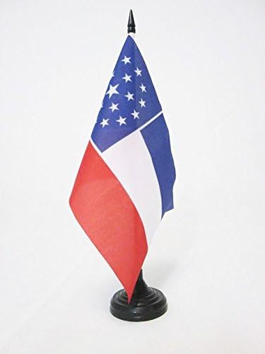 AZ FLAG Mississippi alternative Table Flag 5'' x 8'', 2010 proposed mississippi Office Decoration 100% Polyester 21 x 14 cm