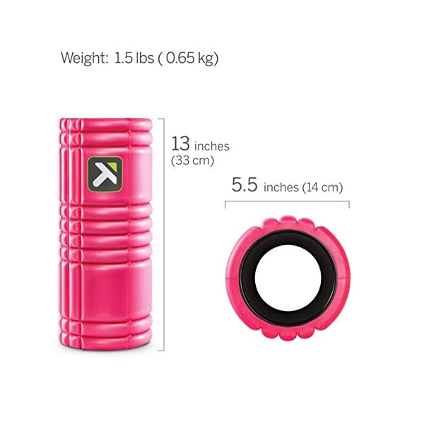 TriggerPoint-GRID-Foam-Roller-for-Exercise-Deep-Tissue-Massage-and-Muscle-Recovery-Original-13-Inch TriggerPoint Grid Foam Roller, Deep Tissue Muscle Massage, Versatile Foam Roller, Multi Purpose, with Free Online…