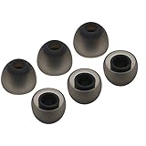 ALXCD Ear Tip for Jaybird X3 Earphone, Medium Size 3 Pair Soft Silicone Replacement Earbud Tips, Fit for Jaybird Bluebud X3 Earphone [3 Pair/4.5mm](M)