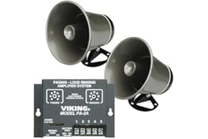 VIKING COMPONENTS Viking Multi-line Loud Phone Ringer / Pager System with TWO Horns