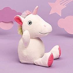 Two's Company Cuddly Unicorn Speak/Repeat Plush