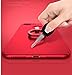 Xeber iPhone 6 Plus 6s Plus Case,Ultra Light Slim Fit Anti Scratch Fingerprint Premium Matt Surface with Ring Brackets Excellent Grip for iPhone 6 Plus 6s Plus Case (iPhone 6 Plus 6s Plus, Red)