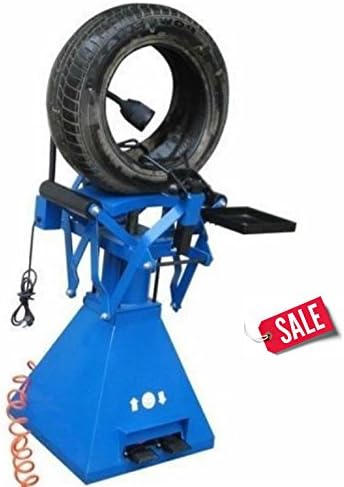 Skrootz Tire Changer Pneumatic Spreader Repair Machine Wheel Patching Plug Tool Blue 3,500 LBS