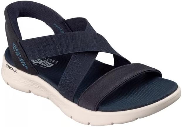 Femme Go Walk Flex Sandal Glimmer Up Slip-in ENTRAINEUSE, Navy, 39 EU