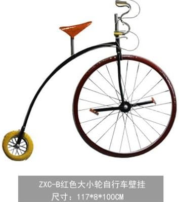 hanging bike by wheel