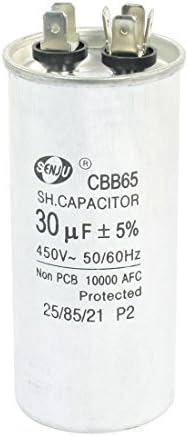 CBB65 del condizionatore d'aria del motore Run condensatore 30uF 450V AC