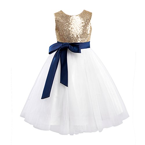 gold sequin junior bridesmaid dresses
