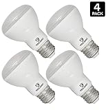 Great Eagle (4-pack) LED BR20 or R20 Dimmable Light Bulb. 7W (60W) UL Listed Bright White 3000K Light Bulb for Recessed, Track, and Pendant Lighting Fixtures - USA Seller
