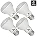 Great Eagle (4-pack) LED BR20 or R20 Dimmable Light Bulb. 7W (60W) UL Listed Bright White 3000K Light Bulb for Recessed, Track, and Pendant Lighting Fixtures - USA Seller