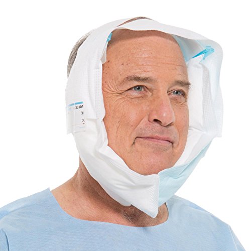 Halyard Health 33101 Bilateral Facial Ice Pack, 12 inch L x 5 inch W
