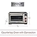 Wolf Gourmet WGCO100S Countertop Oven with Convection, Red