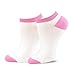 TeeHee Women's Golf Socks No Show Socks 6-Pairs Assorted (Heart with Tee)