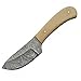 Szco Supplies DM-1080BO Damascus Bone Handle Skinning Knife