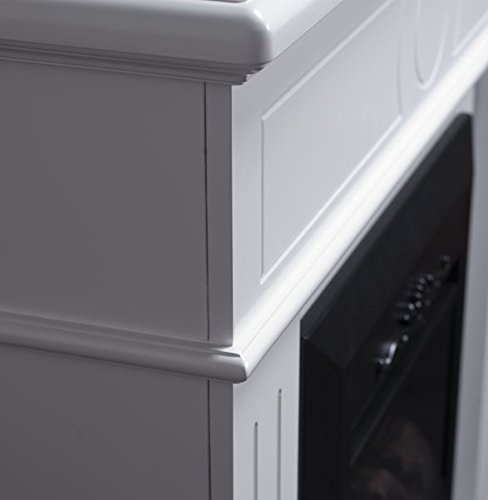 Elektrokamin Glow Fire Ares Klassischer Wandkamin Elektrisch 2000 Watt