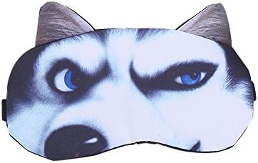WWCY Cute 3D Animal Print Sleeping Eye-Shade Blindfold Nap Cover Eye Mask,Ease eye strain Eye mask