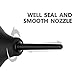 PHANXY Enema Bulb Clean Vaginal Anal Silicone Douche for Men Women Certificate Comfortable Medical Kit, Black