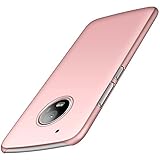 Anccer Motolora Moto G5 Plus Case [Colorful Series] [Ultra-Thin] [Anti-Drop] Premium Material Slim Ultra Thin Cover For Moto G Plus 5th Generation (Smooth Rose Gold)
