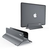 Vertical Laptop Stand, Vogek Ucradle Desktop Space-Saving Stand for MacBook,Apple notebooks (Space Gray).