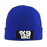 K-9 Unit Police Dog Warm Knit Beanie Winter Skull