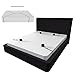 Bed Restraints with Blindfold Eye Mask and Feather Tickler - Adjustable Medical Grade Under Bed Restraint System Kit With Cuffs for Ankles and Wrists